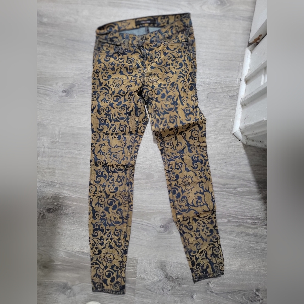 J Brand brocade high waisted size 26 - Picture 2 of 4
